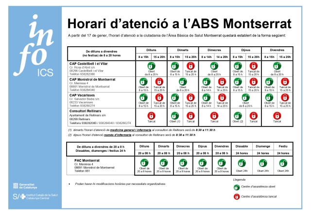 Horari d’atenció a l’ABS Montserrat 2024_page-0001